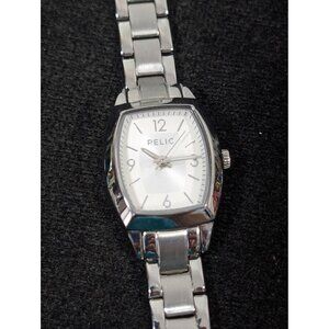 Relic Womens Silver Stainless Steel Watch Quartz Analog 5.5 in Wrist